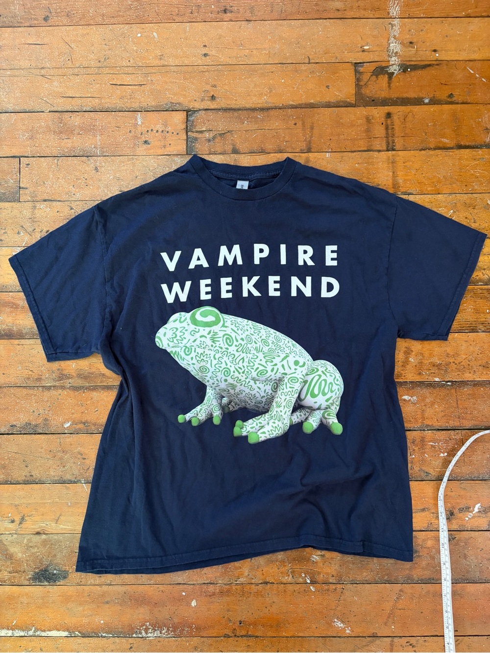 Vampire Weekend abstract frog band tee fan merch Size XL